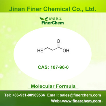 Cas 107-96-0 | 3-Mercaptopropionsäure | Thiopropionsäure | 3-Thiopropansäure | 107-96-0 | Fabrikpreis; Großer Vorrat